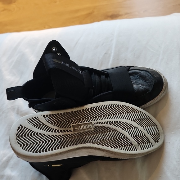 Alexander McQueen x Puma collar high tops sneakers. - Picture 3 of 5